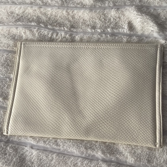 BCBGeneration Cream Envelope Clutch - Picture 2 of 5